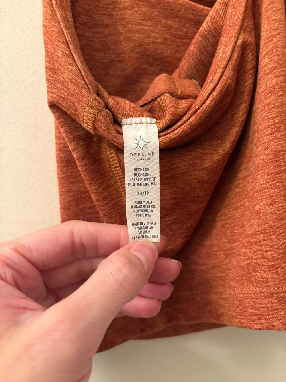 OFFLINE By Aerie The Hugger Longline Racerback Sports Bra in Size XS